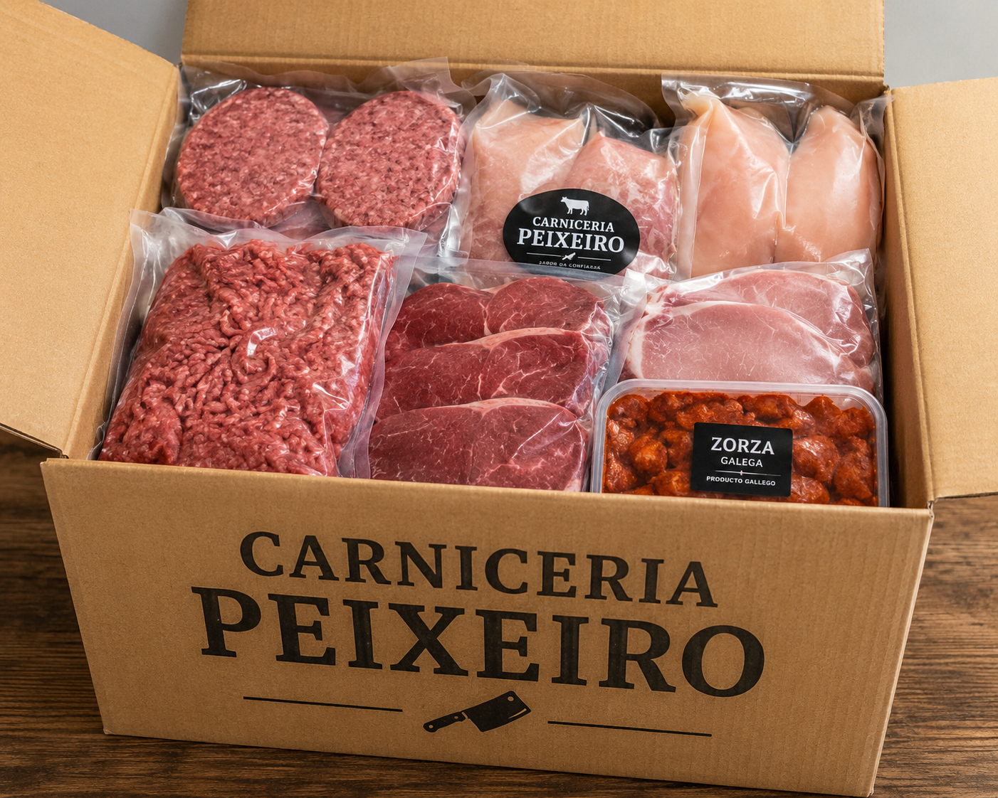 Caja selección Gallega de Carne Tradicional