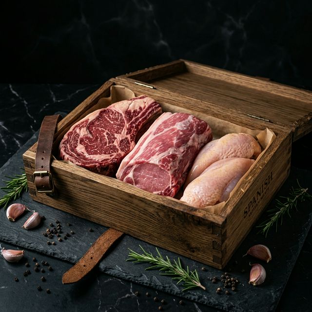 Caja de carne personalizada PEIXEIRO